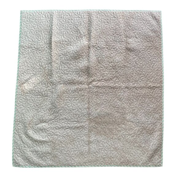 Live the Life You Love Quilted Throw Blanket 44 x 44 Inch Plush Back - Picture 3 of 3